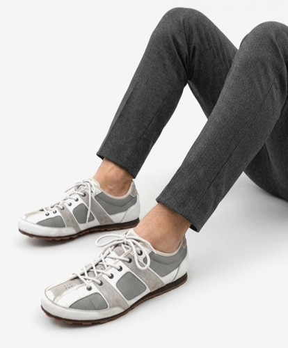 Tsubo white nylon leather - white, nylon/leather