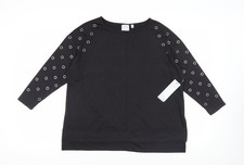 Cyrus black sleeve grommet - black,