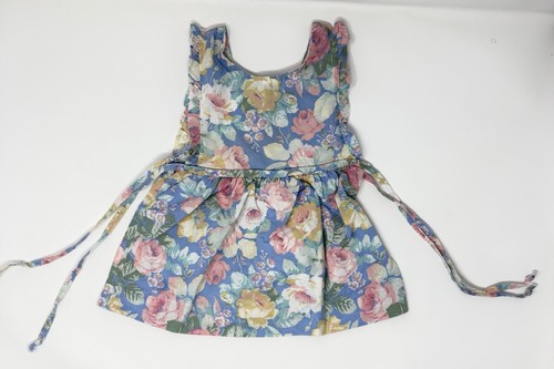 Vtg girls floral - dress, with