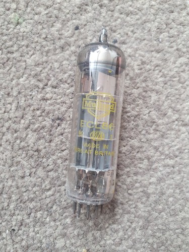 Vintage mullard ecl86 valve - vintage,