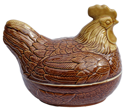 Vintage ceramic chicken - ceramic, chicken/hen