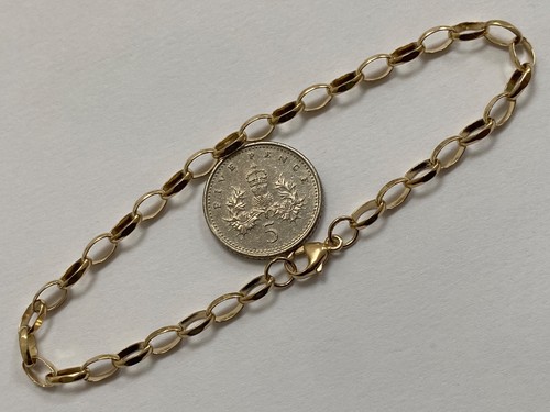 Ladies inches long 9ct - 7.25,