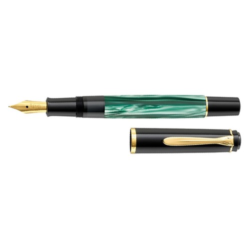 Pelikan m200 black green - pelikan,