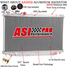 3 Row Radiator Aluminum For