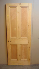 Door Doors Reclaimed Pine 4 Panel Internal 30" x 77"  761D(FREE UK POSTAGE)