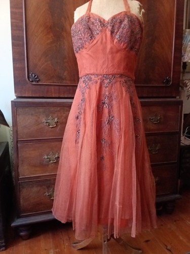 Vintage 1950s original orange - 1950s,