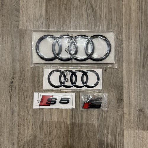 Audi gloss black - audi,