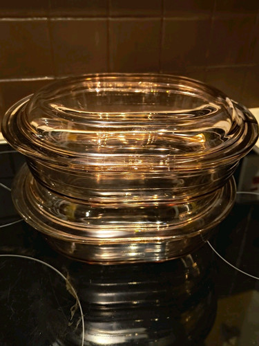 Pyrex glass oval - pyrex,