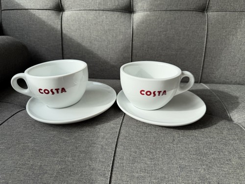 Costa coffee cup saucer - &, set