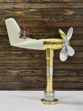 Antique Blue Ship Anemometer