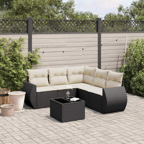 Garden sofa set black - garden,