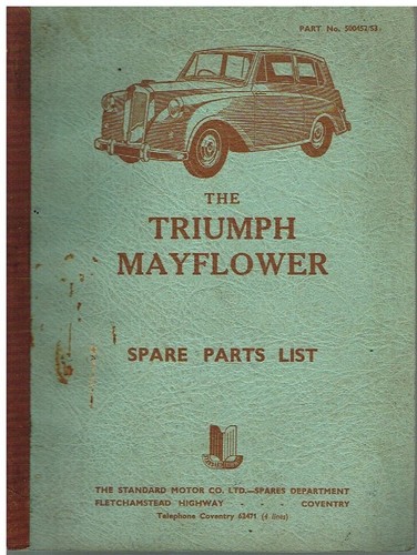 Triumph mayflower litre - mayflower, 1.25