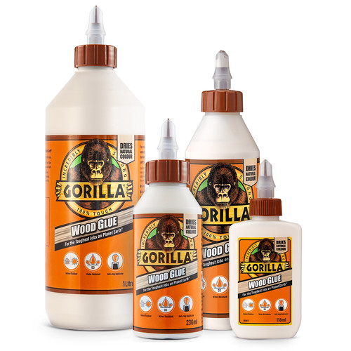 Gorilla wood glue water - wood,