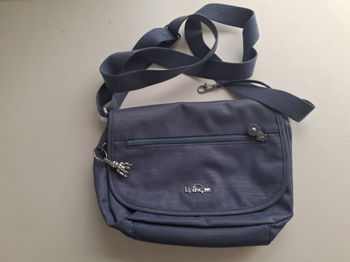 Kipling denim blue cross body - kipling,