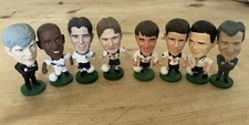 Corinthian England Football Team Figures Including Beckham & 2 Managers.