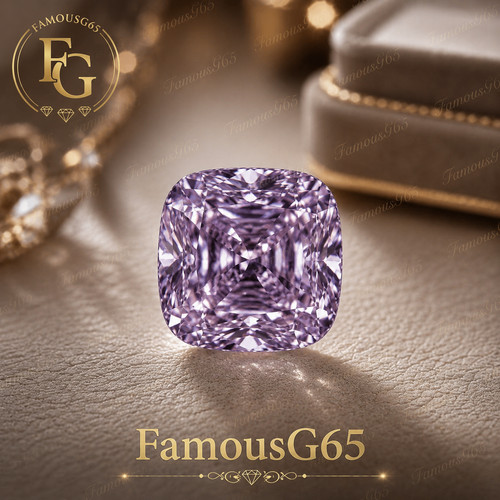Certified purple diamond - certified,