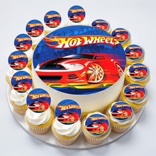 Hot Wheels Race Car Cityscape