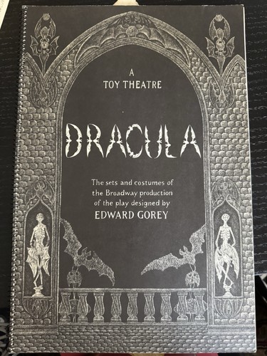 1979 edward gorey dracula - edward, a