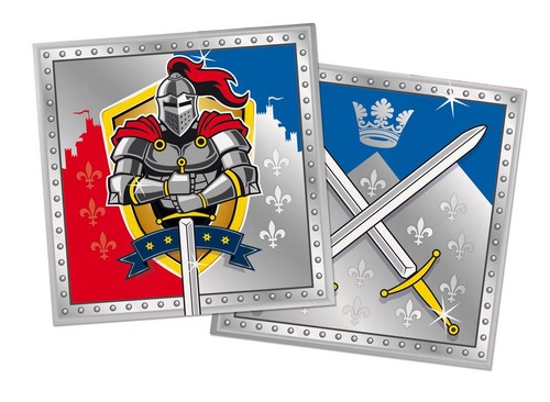 Medieval knights party - party, napkins