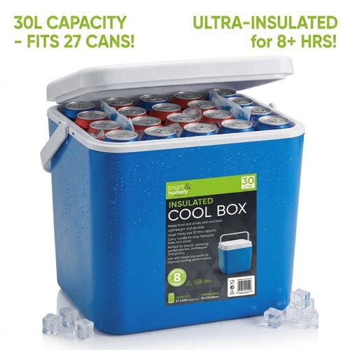 30l cooler box - cooler, hot/cold