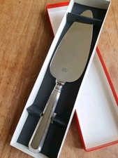 Vintage JONELLE Grecian Cake Slice / Pie Server Stainless Steel Boxed Sheffield