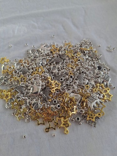 Mixed metal jewelry charms and - metal,