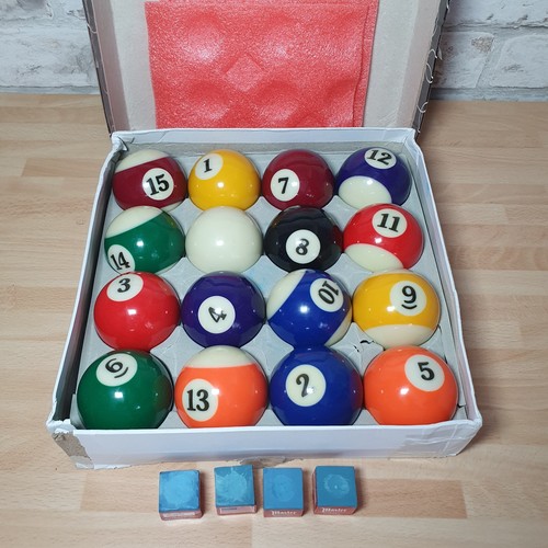 Pool billiard balls 2ins set - balls,