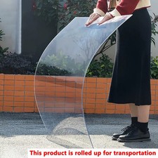 Polycarbonate Roofing Sheets UV Protected 1MM Sunshine Room Plastic Panel 1M *1M