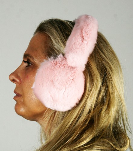 New baby pink - rex, fur