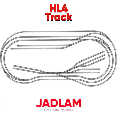 Hornby train set track - train, hl4