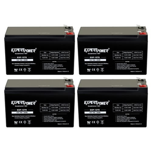 Pack 12v 7ah battery for - 4,