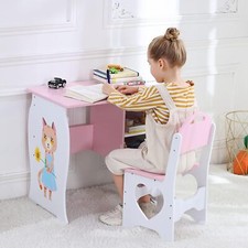 Two-Piece Kids Desk and Chair