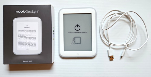 Nook glowlight 4gb white - glowlight,