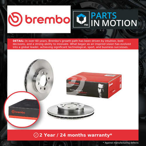 Brake discs pair vented - pair,