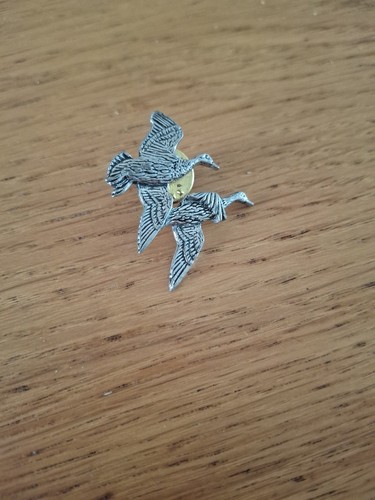 Lapel badge ducks flight - lapel,