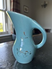 Vintage Hand-Painted Turquoise