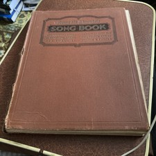 The News Chronicle Song Book Community Negro Plantation Children Sea Hymns