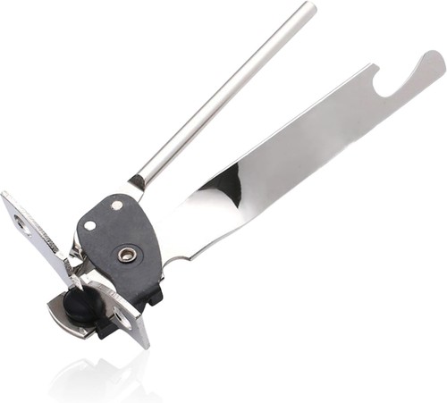 Metal butterfly can tin - metal, opener