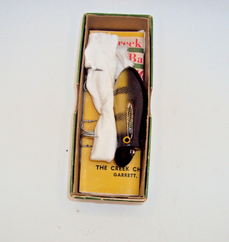 Vintage creek chub 6601 bomber - chub,