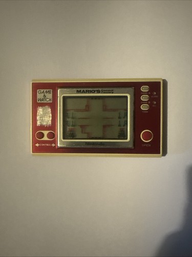 Game watch mario cement - mario’s,