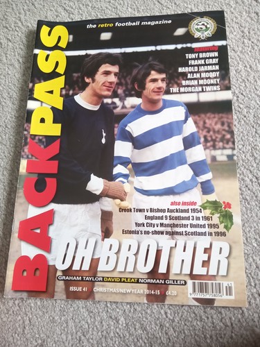 Backpass football magazine - backpass,