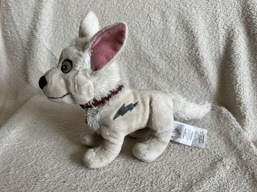 Disney bolt plush dog white - plush,