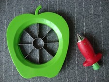Apple Cutter Slicer Wedger & Strawberry Stem Hull Remover