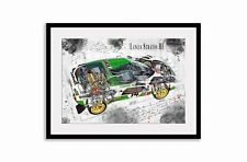 Line Tech Drawing Lancia