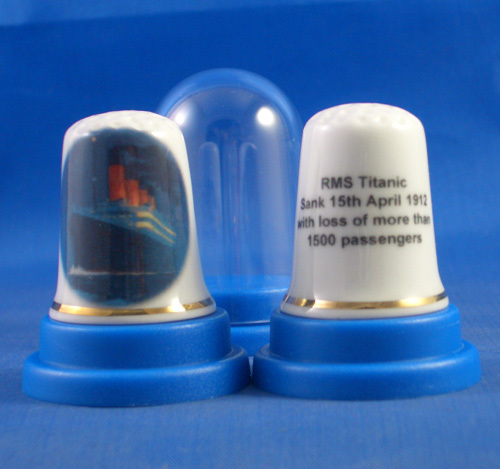 Birchcroft china thimble - china,