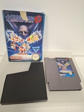 BOXED MEGAMAN 3 NINTENDO NES GAME NO MANUAL WITH SLEEVE & POLY BLOCK WORN BOX