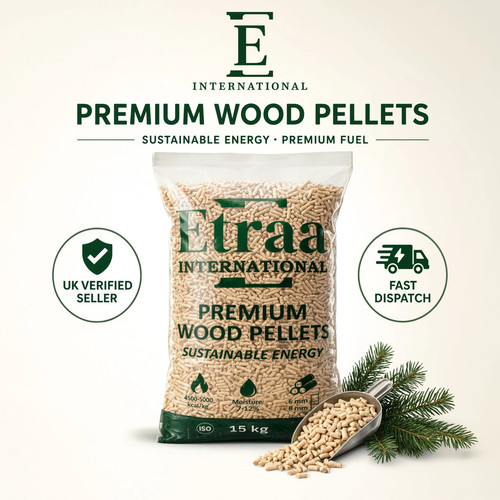 Wood pellets pet litter fuel - &,
