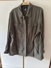 Joules Khaki Green Jacket Size 16-style Alexandra