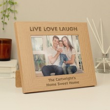 Personalised Live Love Laugh