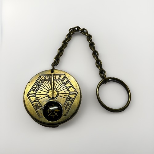 Vintage portable sundial - vintage,